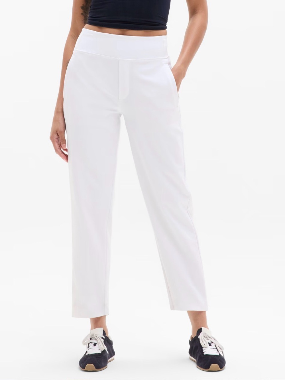 Athlete Endless High Rise Pant White 10 NWT